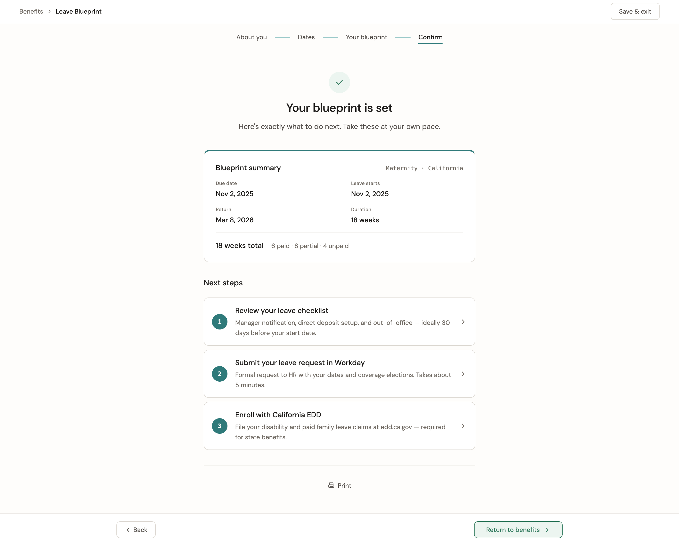 Your blueprint is set — desktop